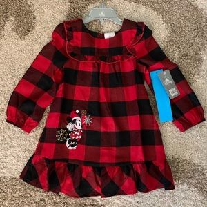 Disney Christmas Flannel PJs size 3T NEW